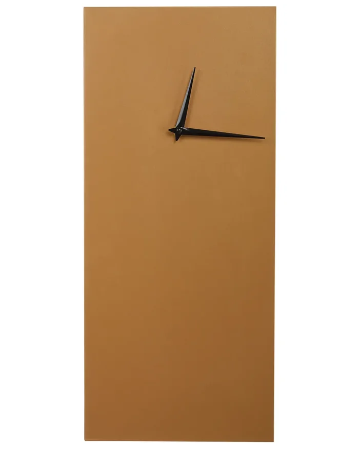 Wall Clock POMBAL 22 cm Metal Gold