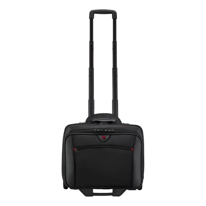 Wenger – Maleta de viaje con ruedas 23 l 17″ + bolsa para portátil 15,4″ Potomac negro