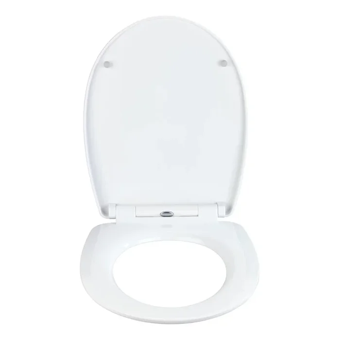 WENKO 23533100-WC asiento para WC 300/350 kg asientos de WC 36,5×45 cm multicolor/plata