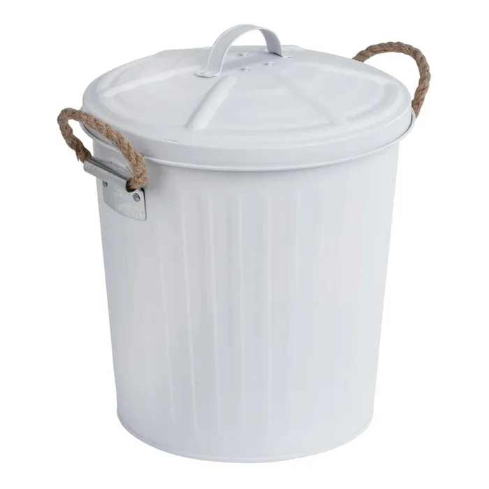 WENKO 23703100 – Cesta GARA 24×28,5 cm blanca