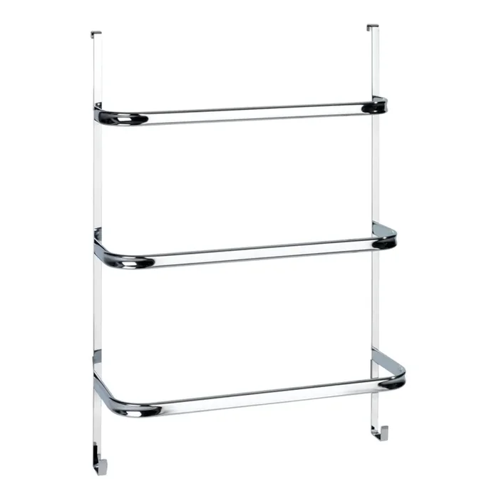 WENKO 24025100 – Soporte para toallas IRPINIA 54,5 x 77,5 cm cromo brillante