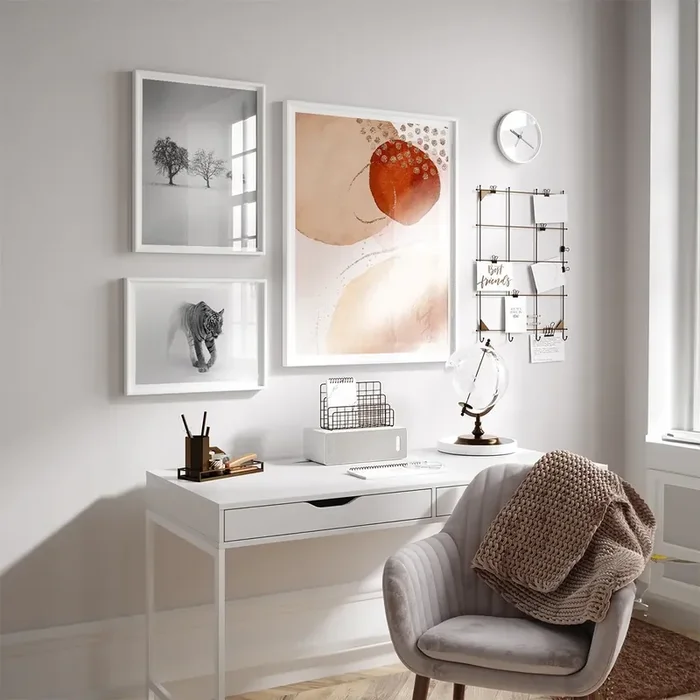 White office – Inspiración para la oficina