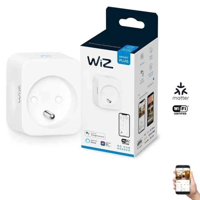 WiZ – Enchufe inteligente E 2300W Wi-Fi