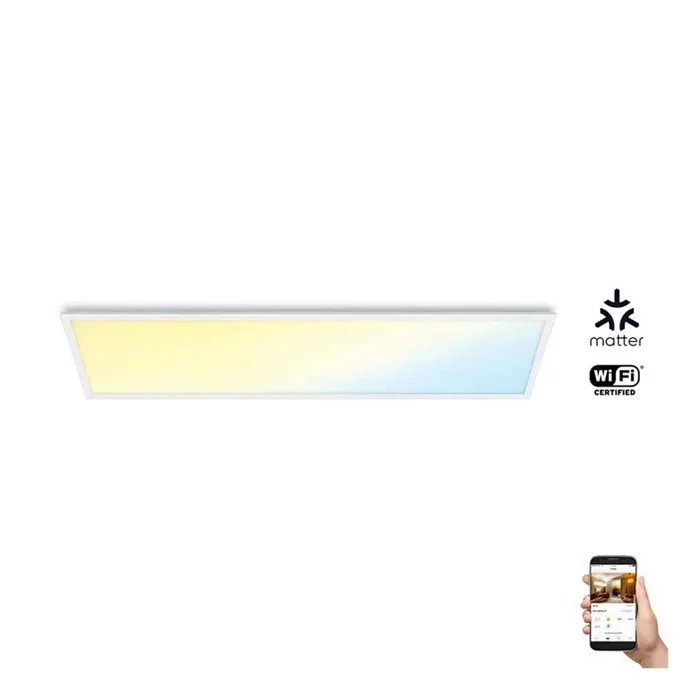 WiZ – Panel LED regulable SUPERSLIM LED/36W/230V 2700-6500K Wi-Fi blanco