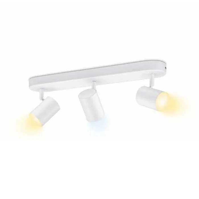 WiZ Imageo foco LED 3 luces 2.700-6.500 K, blanco