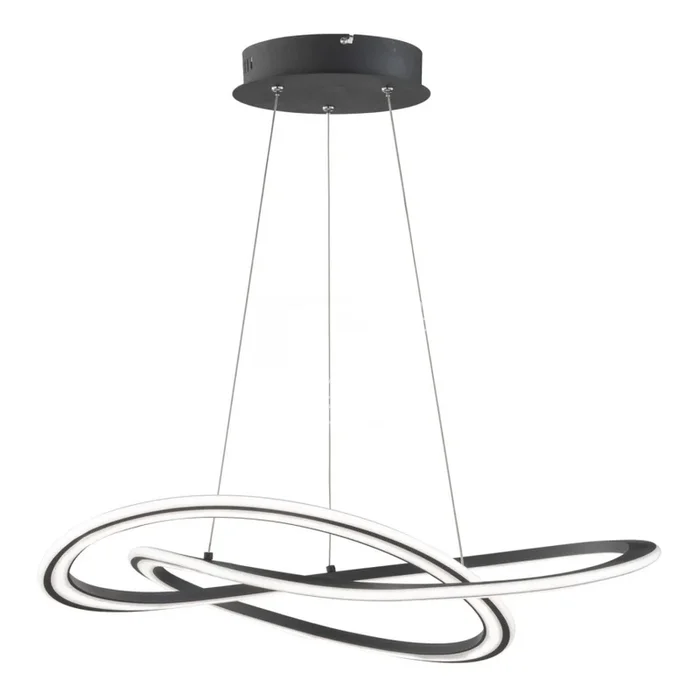 Wofi 10494 – Lámpara de araña LED regulable OHIO LED/34W/230V