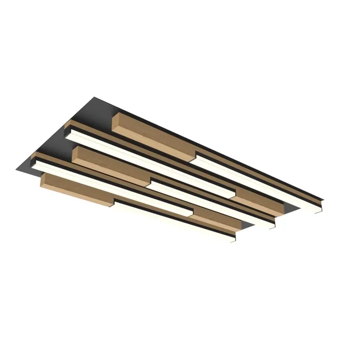Wofi 9031-506S – Plafón LED regulable PALERMO LED/34W/230V árbol de caucho