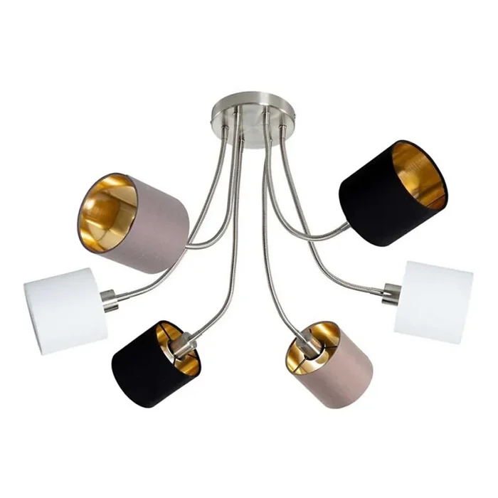 Wofi 9609.06.10.9000 – Lámpara colgante CHARME 6xE14/40W/230V