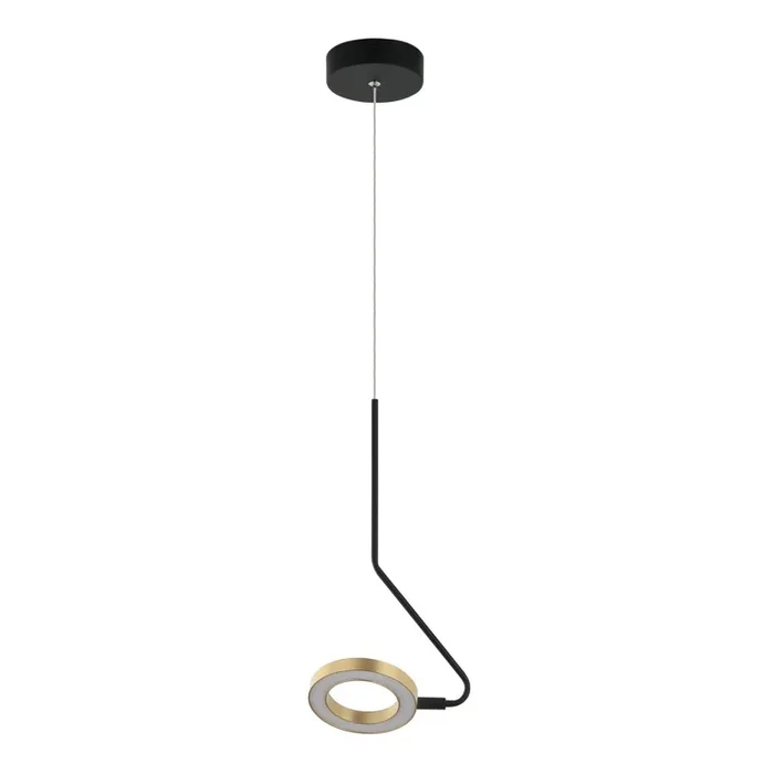 Zambelis 22045 – Lámpara de araña LED regulable LED/7W/230V CRI90 negro