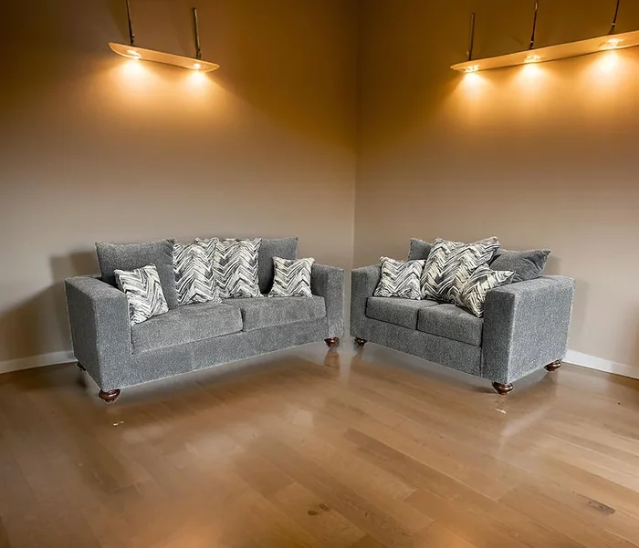 Zander Grey Sofa & Loveseat
