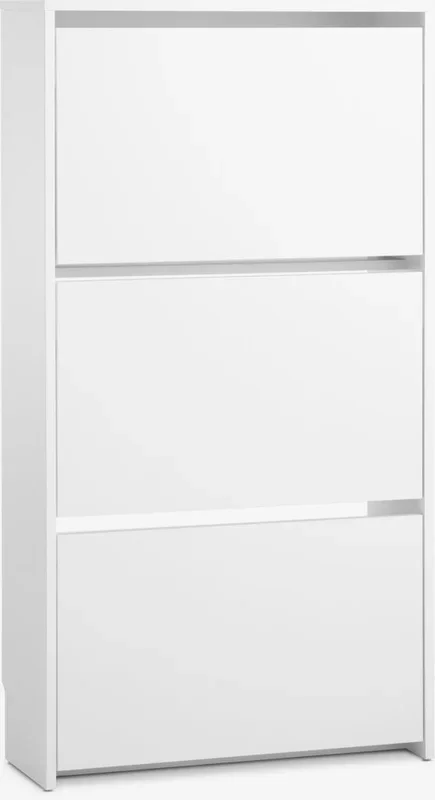 Zapatero BAKHUSE 3 compartimentos blanco