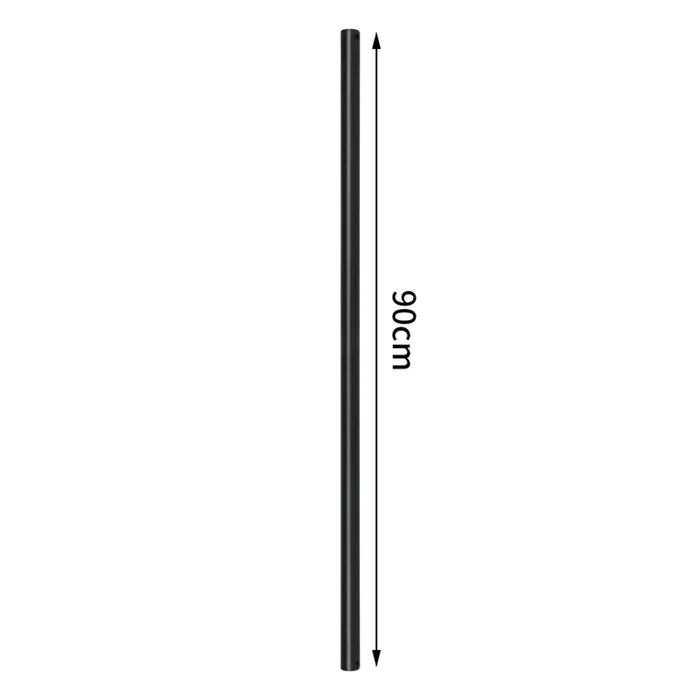 ZEVENTI – Barra de extensión 90 cm negro