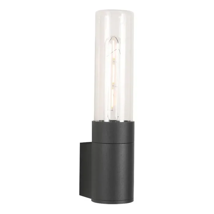 Zuma Line – Aplique de exterior 1xE27/60W/230V IP54 negro