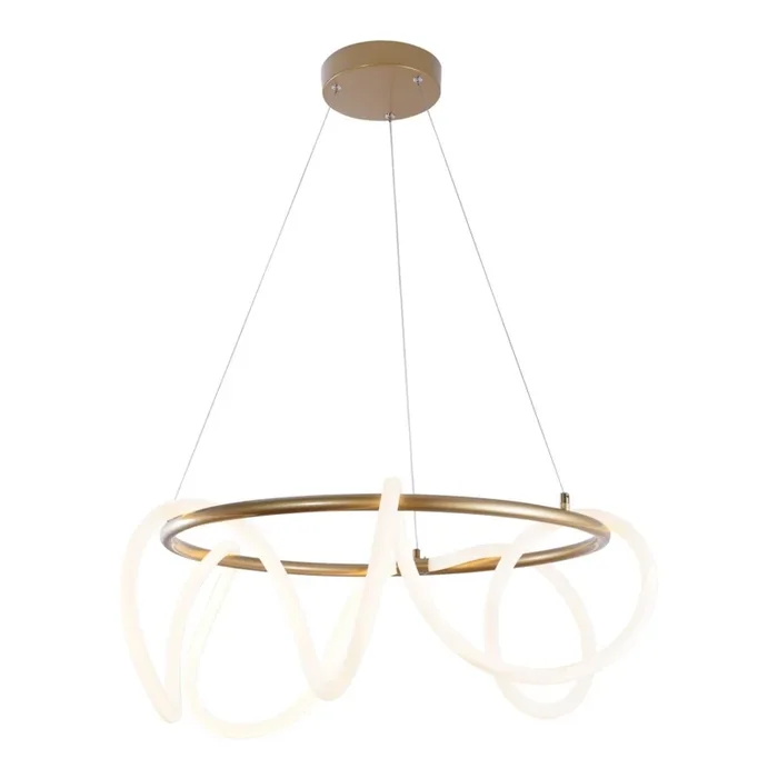Zuma Line – Lámpara LED colgante LED/58W/230V 3000/4000/6000K dorado