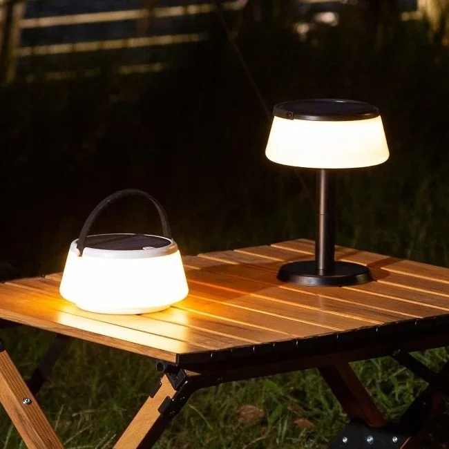 Zuma Line – Lámpara solar recargable y regulable LED/2,2W/2000mAh IP44 negro
